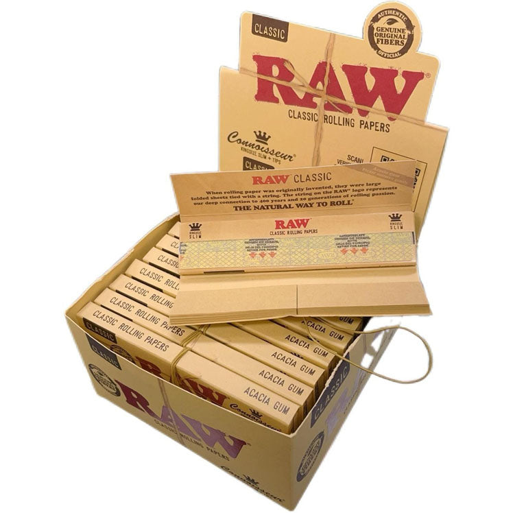 RAW Classic Rolling Papers – King Size
